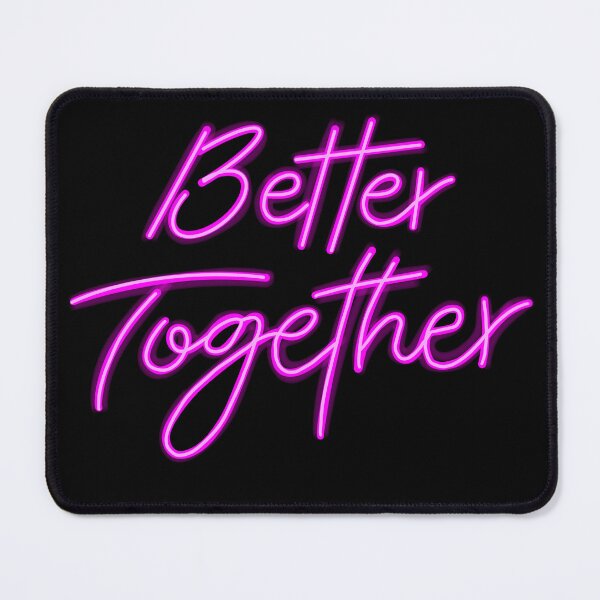 Item preview, Better together neon sign  designed and sold by Emsdesigns04.