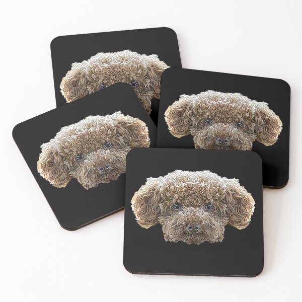 Item preview, Toy Poodle Face designed and sold by DoggyStyles.