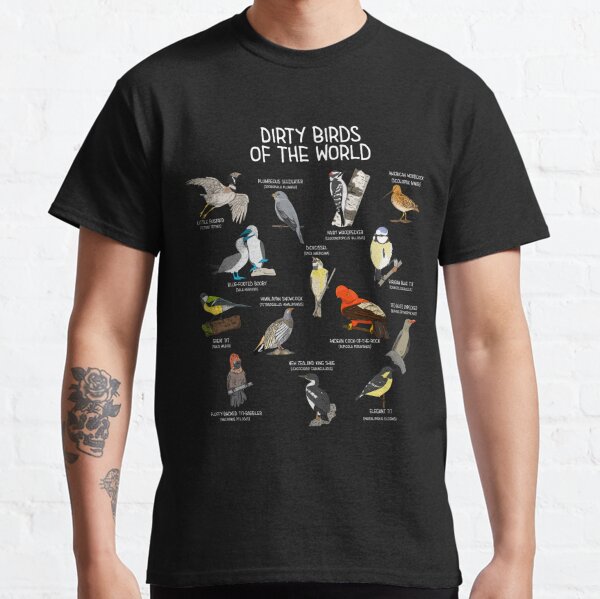 Bird, Birds, funny birds, cute birds, Nice Tits  Classic T-Shirt for Sale  by UcDesignz