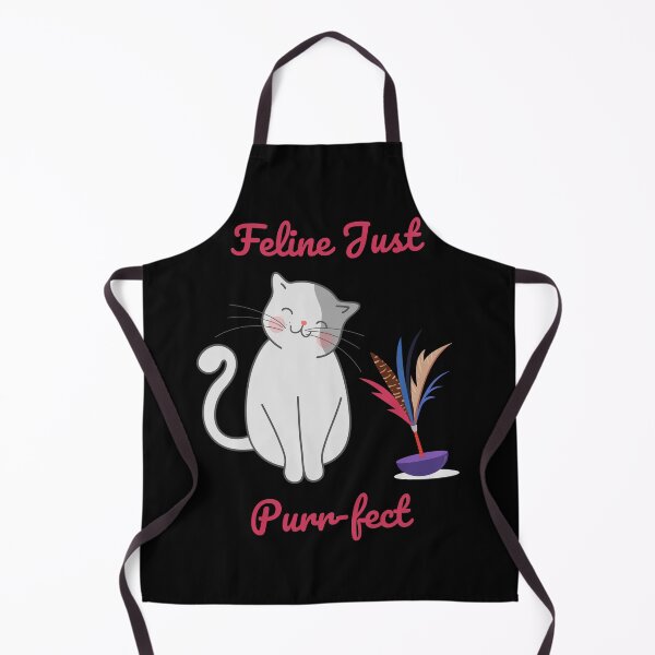 Item preview, Feline Just Purr-fect Funny Cat Pun designed and sold by BluePlanetMerch.