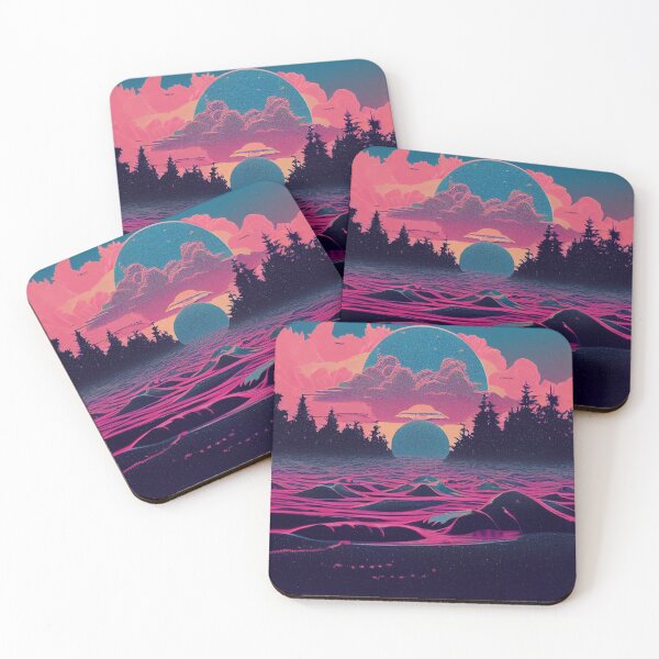 Item preview, Retrowave Nature  designed and sold by wallycobra.