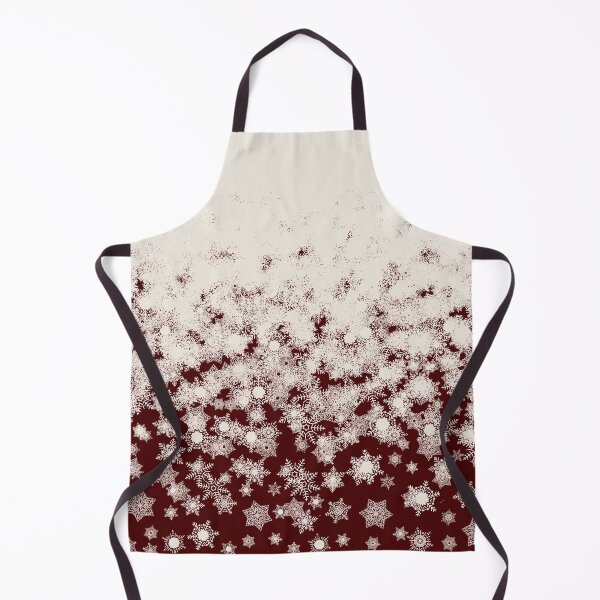 Item preview, Blizzard - Snow on a maroon background designed and sold by illustratious.