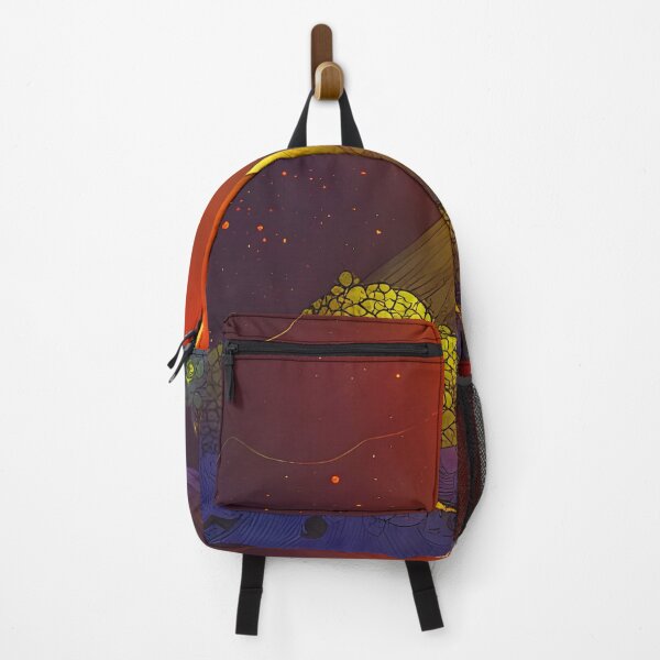 Item preview, Volcano eruption in the night designed and sold by Lamirabelle.