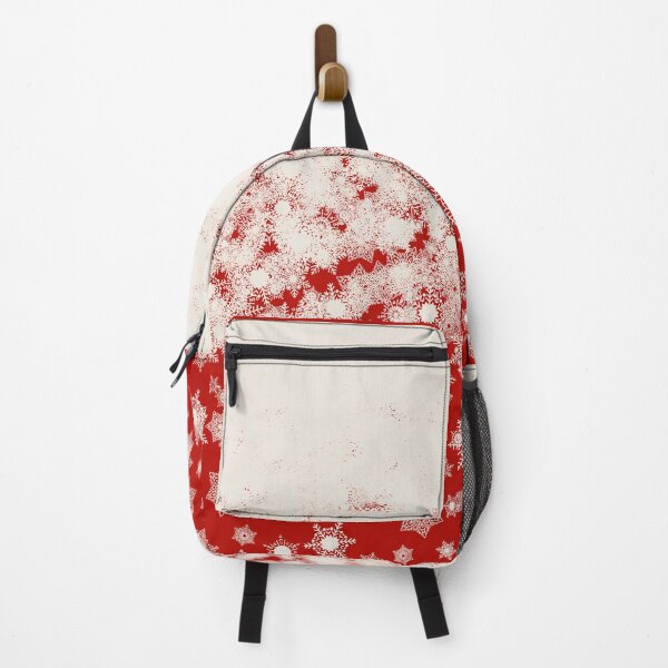 Item preview, Blizzard - Snow on a red background designed and sold by illustratious.