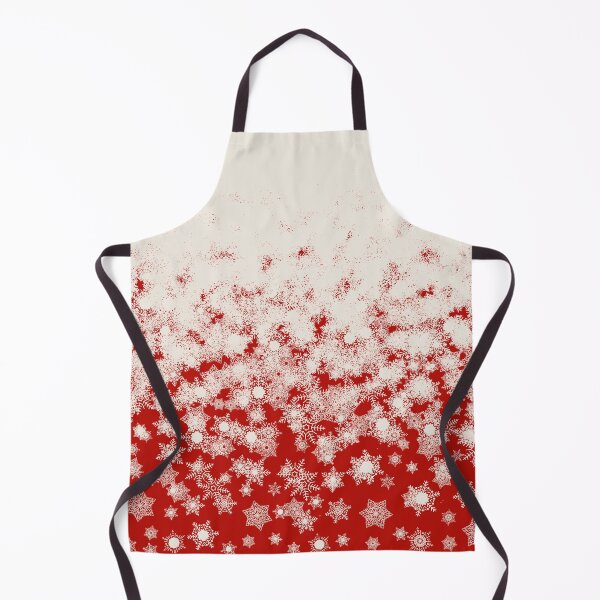 Item preview, Blizzard - Snow on a red background designed and sold by illustratious.