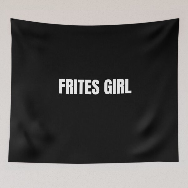 Aperçu de l'œuvre "FRITES GIRL" -TEE-SHIRT HUMOUR créée et vendue par monoso0607.