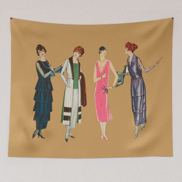 Item preview, Woman's elegant  fashion 1930's style  designed and sold by GoCreatehms.