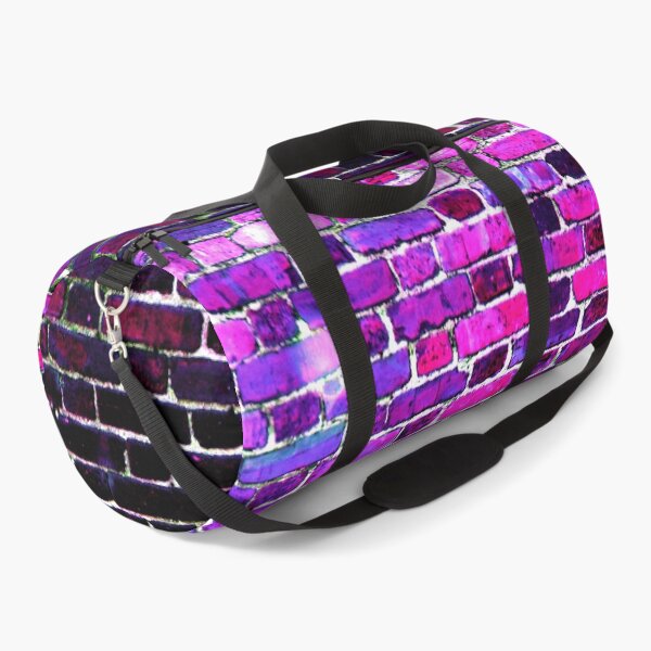 Item preview, Brick Wall Bright Pink Purple designed and sold by 2sweetsDesign.