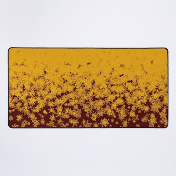 Item preview, Blizzard - Yellow on a maroon background designed and sold by illustratious.