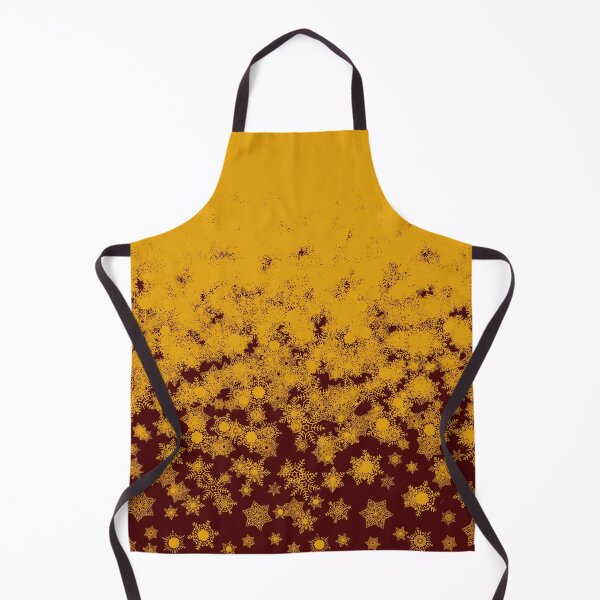 Item preview, Blizzard - Yellow on a maroon background designed and sold by illustratious.