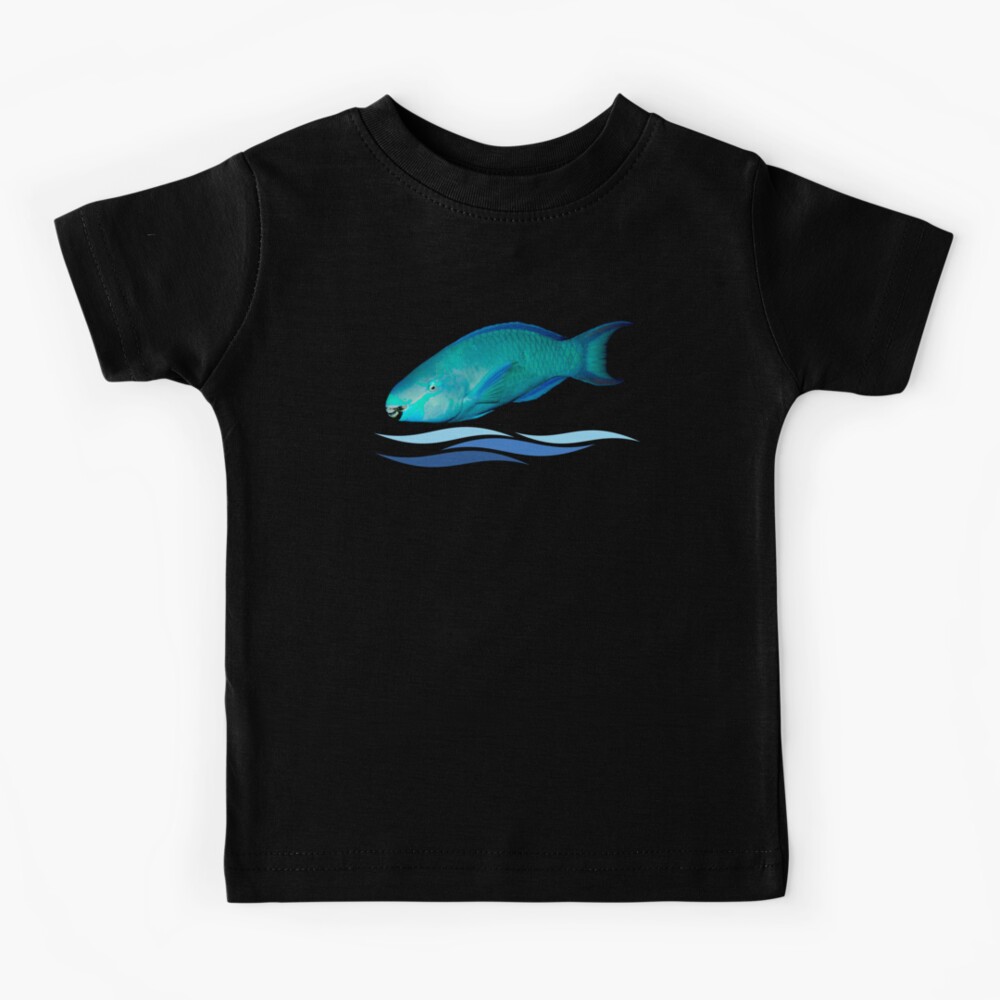 Parrot Fish Kids T-Shirt for Sale by GamingMads