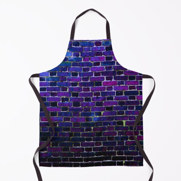 Item preview, Brick Wall Indigo Blue Purple designed and sold by 2sweetsDesign.