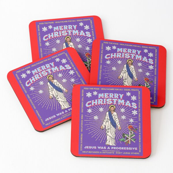 Item preview, PMD00060 Progressive Movement Designs Jesus was a progressive Christmas not ugly sweater for Christian progressives designed and sold by ProgressiveLeft.
