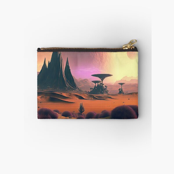 Item preview, Alien planet landscape designed and sold by mrlongfield.