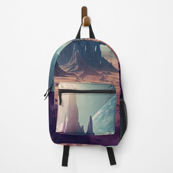 Item preview, Alien planet landscape designed and sold by mrlongfield.