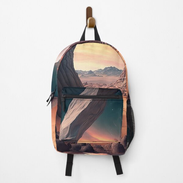 Item preview, Alien planet landscape designed and sold by mrlongfield.