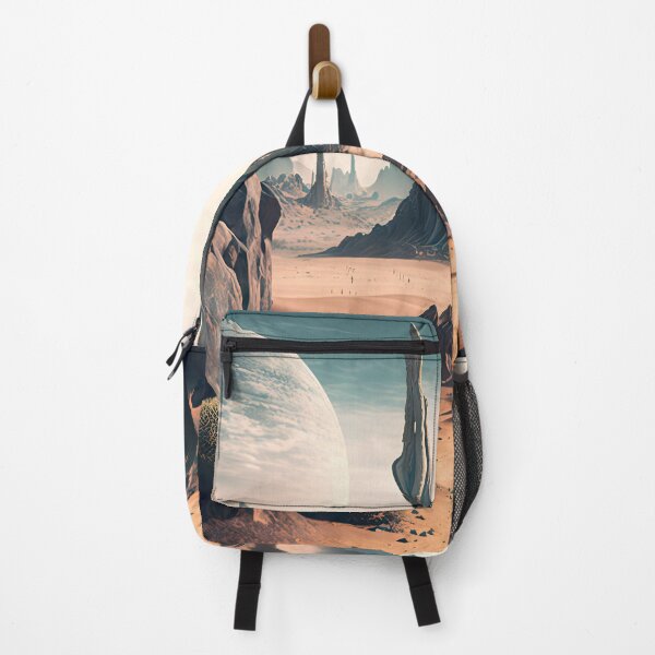 Item preview, Alien planet landscape designed and sold by mrlongfield.