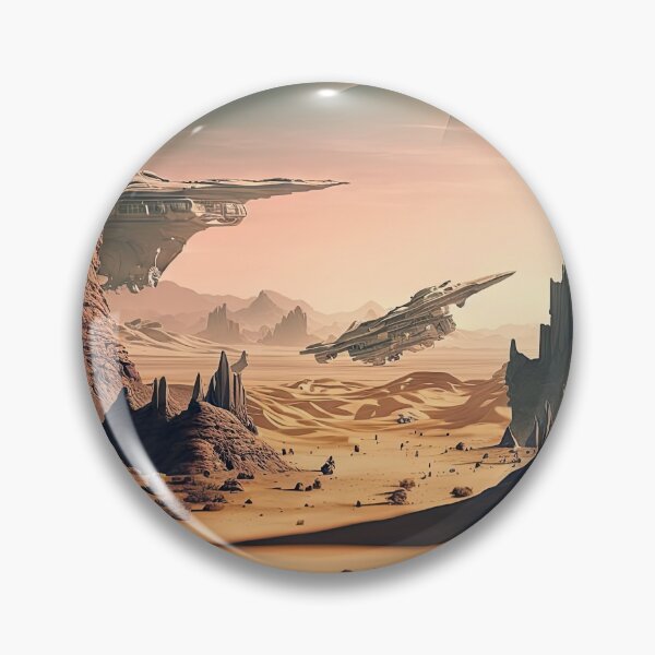 Item preview, Alien planet landscape designed and sold by mrlongfield.