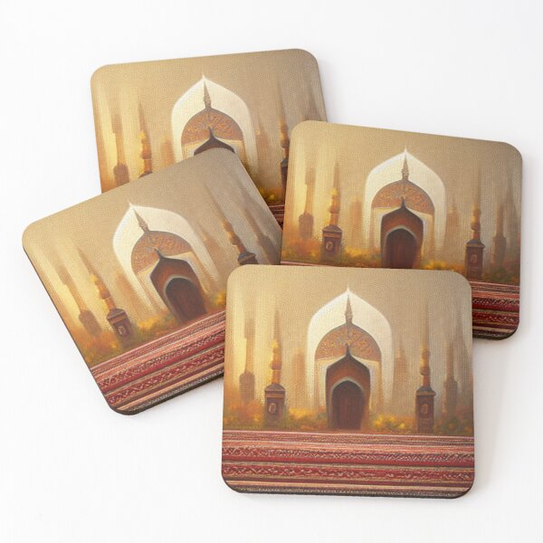 Item preview, painting of the ancient Islamic Arab palace and architecture   designed and sold by MaissaArt.