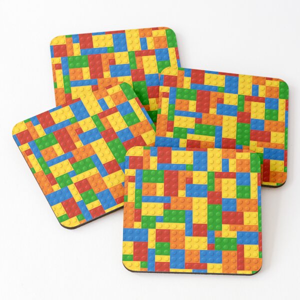 Item preview, Plastic Blocks Seamless designed and sold by Pattern1design.