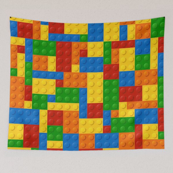 Item preview, Plastic Blocks Seamless designed and sold by Pattern1design.