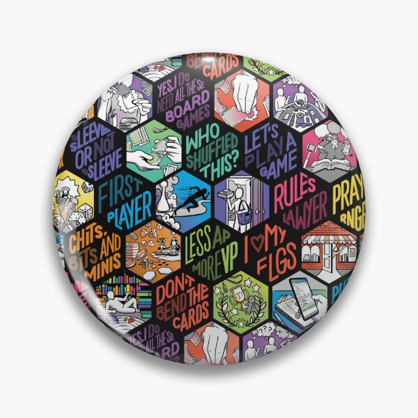 Item preview, Board Gamer Isms Hex designed and sold by polliadesign.