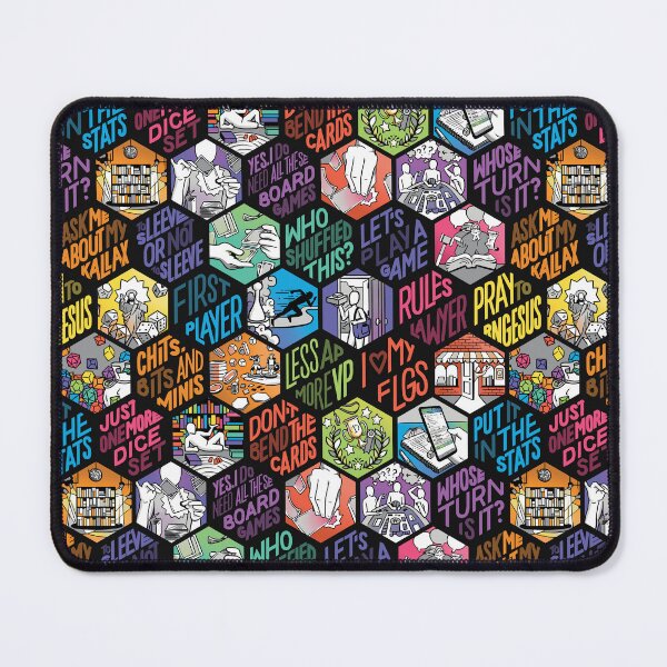 Item preview, Board Gamer Isms Hex designed and sold by polliadesign.