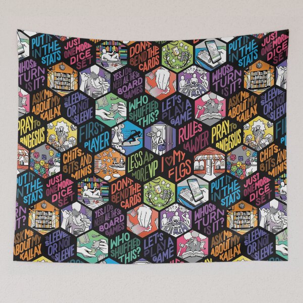 Item preview, Board Gamer Isms Hex designed and sold by polliadesign.