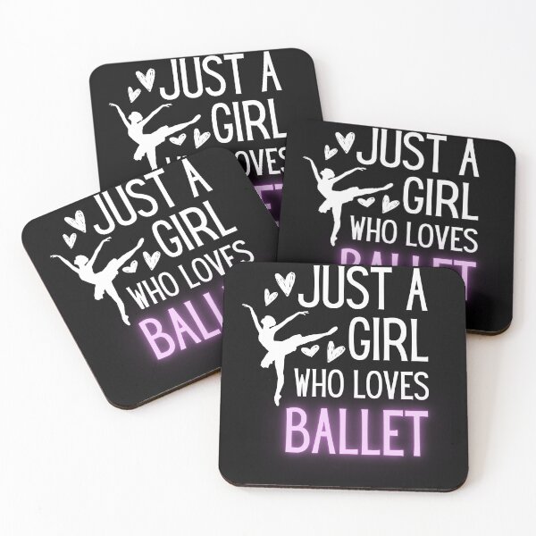 Item preview, Just a girl who loves ballet  designed and sold by SunriseAndHoney.