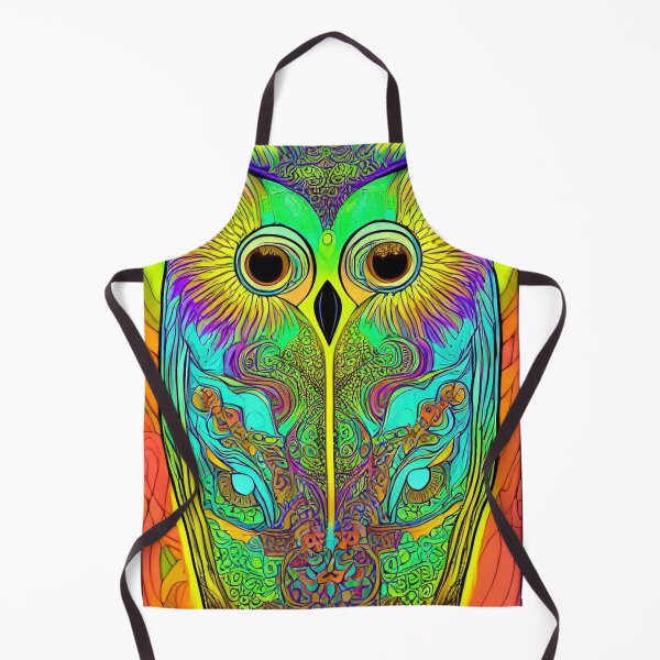 Item preview, Psychedelic Owl Acid Vibes 3 designed and sold by Benito Del Ray.