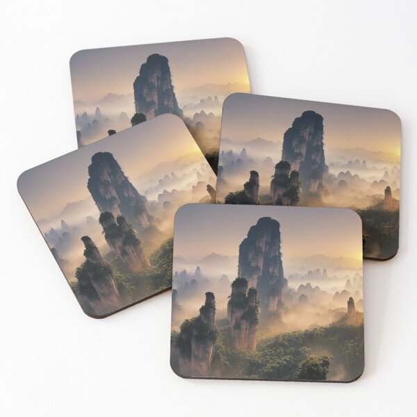 Item preview, Floating mountains of china designed and sold by CreativeHabbit.