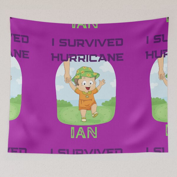 Item preview,   I SURVIVED   HURRICANE IAN designed and sold by marie1919.