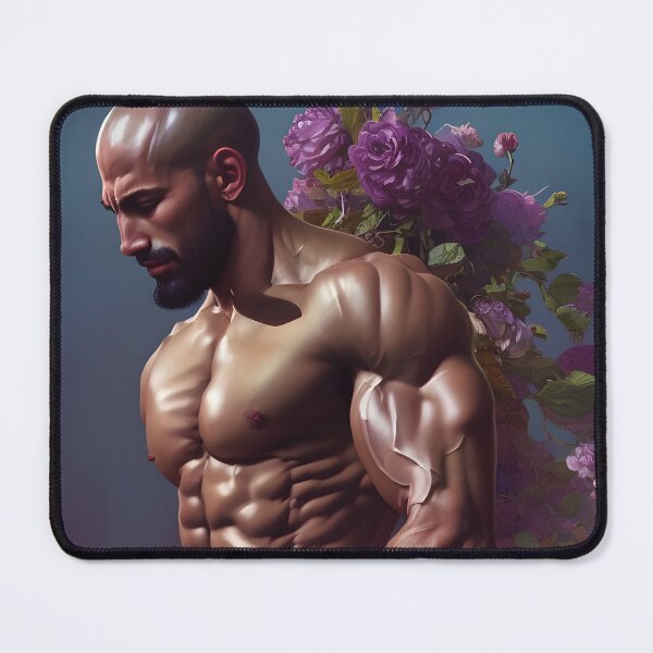 Item preview, Floral Hunk With Purple Flowers designed and sold by withdiamonds.
