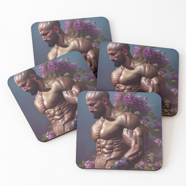 Item preview, Floral Hunk With Purple Flowers designed and sold by withdiamonds.