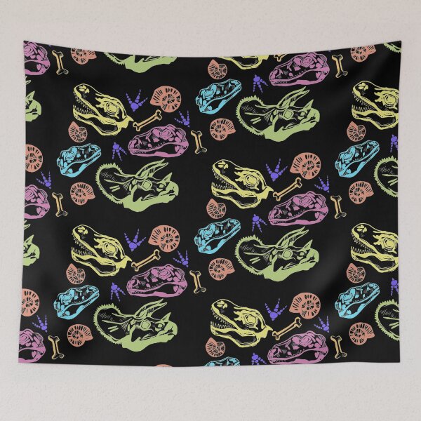 Item preview, Neon fossils designed and sold by PrettyPenny.