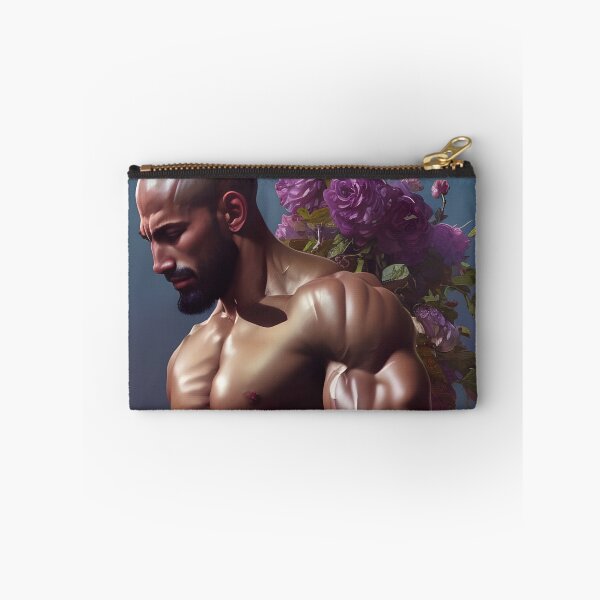 Item preview, Floral Hunk With Purple Flowers designed and sold by withdiamonds.