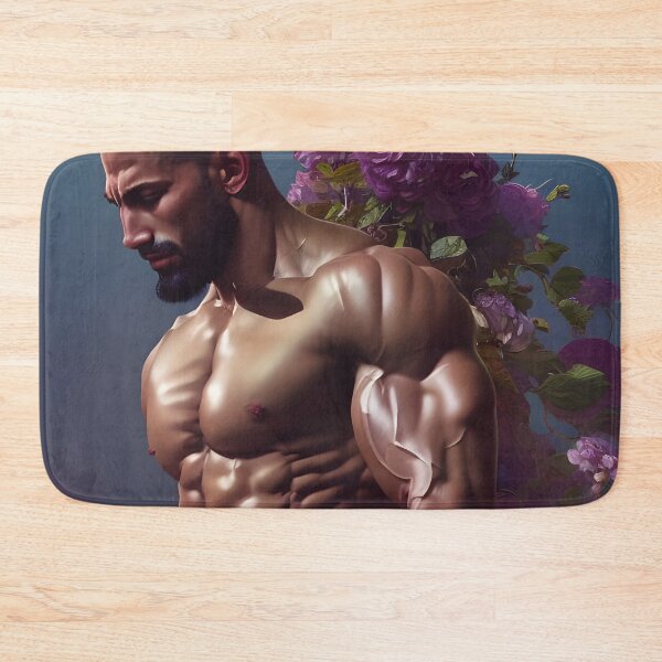 Item preview, Floral Hunk With Purple Flowers designed and sold by withdiamonds.