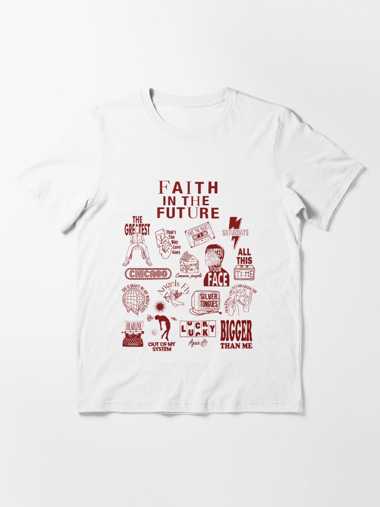 Louis-Tomlinson Merch Faith In The Future Tracklist Zip White Shirts -  Hnatee