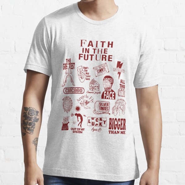 Louis-Tomlinson Merch Faith In The Future Tracklist Zip White Shirts -  Hnatee