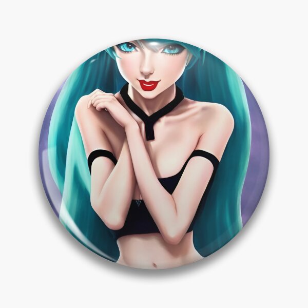 Item preview, Taylor Anime Kawaii Blue Hair Cartoon Midnights  designed and sold by StickerBird.