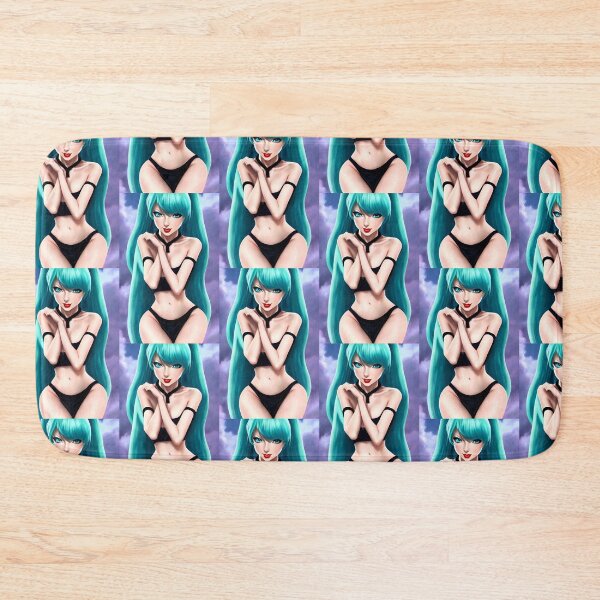Item preview, Taylor Anime Kawaii Blue Hair Cartoon Midnights  designed and sold by StickerBird.