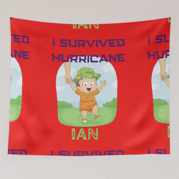 Item preview,    I SURVIVED   HURRICANE IAN designed and sold by marie1919.