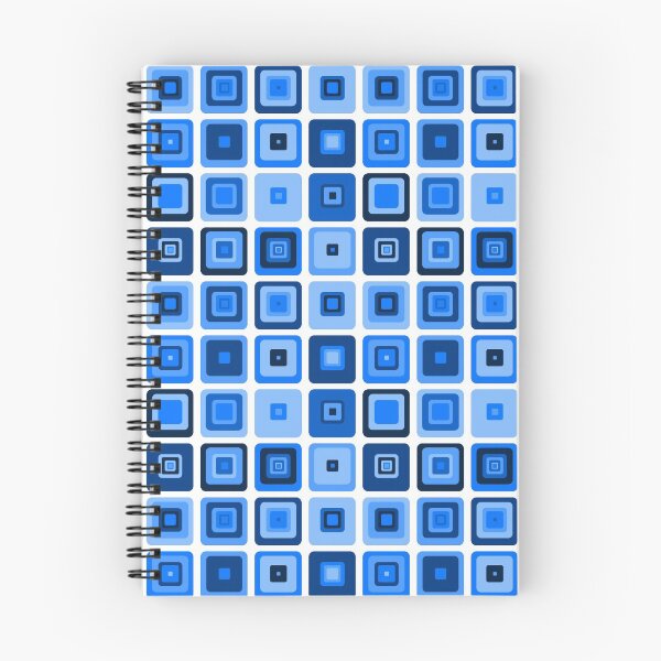 Item preview, Abstract Blue Squares Pattern designed and sold by SaradaBoru.