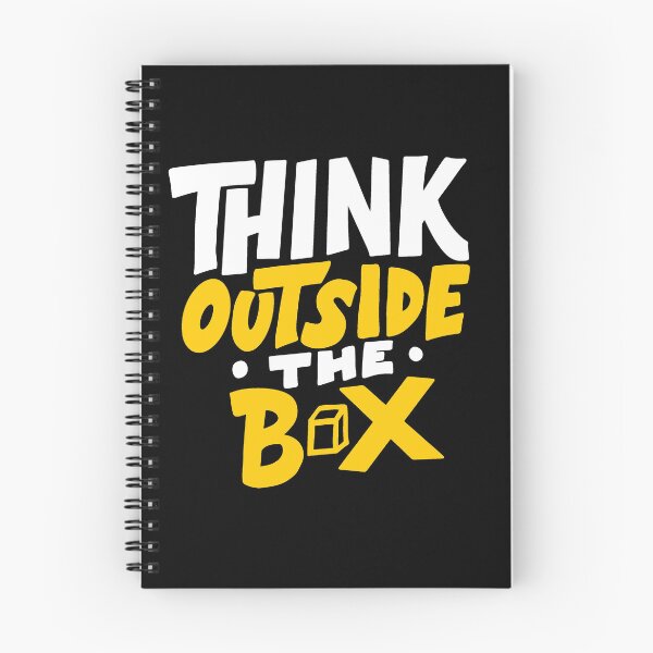 Item preview, Think Outside of The Box Quote Saying Design designed and sold by ivaostrogonac.