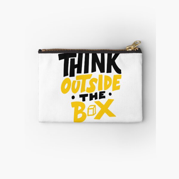 Item preview, Think Outside of The Box Quote Saying Design designed and sold by ivaostrogonac.
