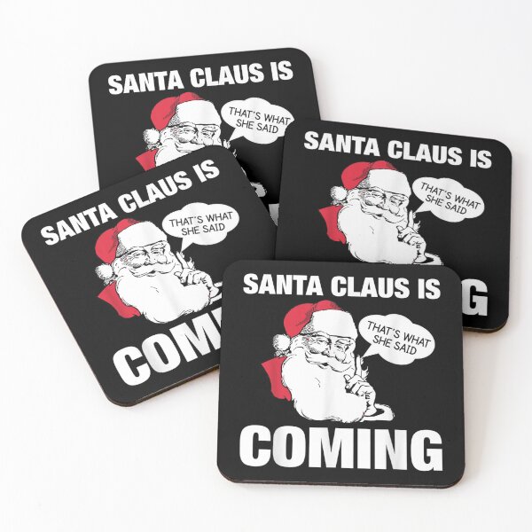 Item preview, Christmas Coming - Santa Is Coming designed and sold by Jade Brent.