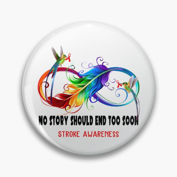 Item preview, Stroke Awareness - NO STORY SHOULD END TOO SOON designed and sold by Jennpak.