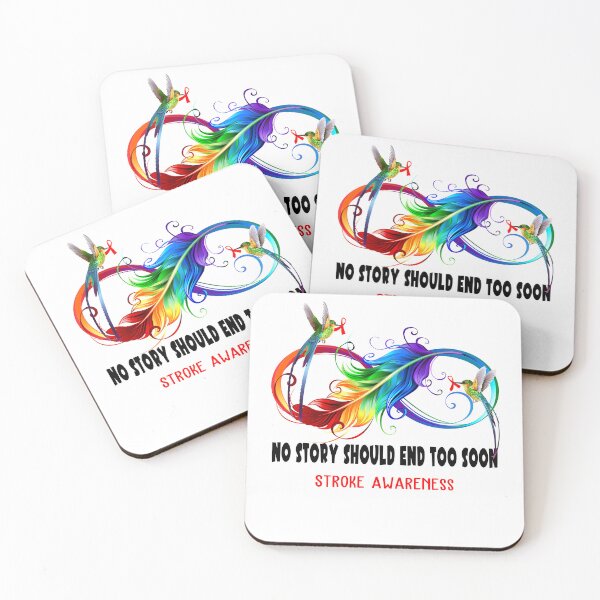 Item preview, Stroke Awareness - NO STORY SHOULD END TOO SOON designed and sold by Jennpak.