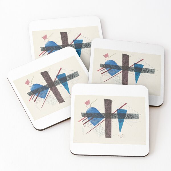 Item preview, Wassily Kandinsky Blau in Rund und Spitz (1933)  | Wassily Kandinsky Paintings designed and sold by TeeARTHY.