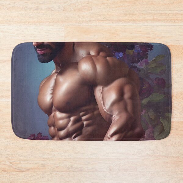 Item preview, Blonde Floral Hunk With Beautiful Blue and Red Flowers designed and sold by withdiamonds.
